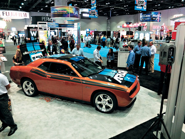 Рекламная выставка International Sign Expo 2012