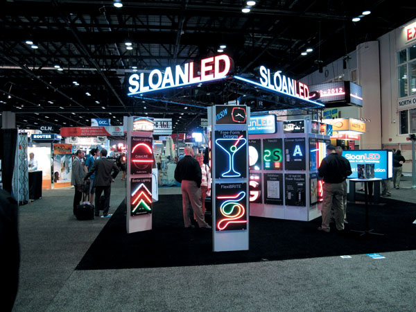Рекламная выставка International Sign Expo 2012