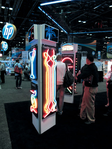 Рекламная выставка International Sign Expo 2012