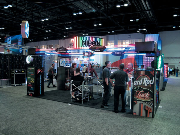 Рекламная выставка International Sign Expo 2012