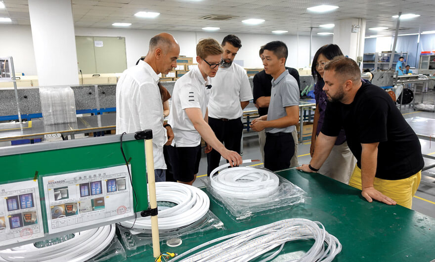 Как рекламщики вместе с Kaisen посетили заводы в Китае 