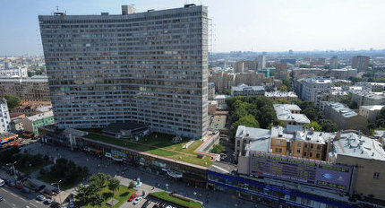 Медиа-фасады на Новом Арбате