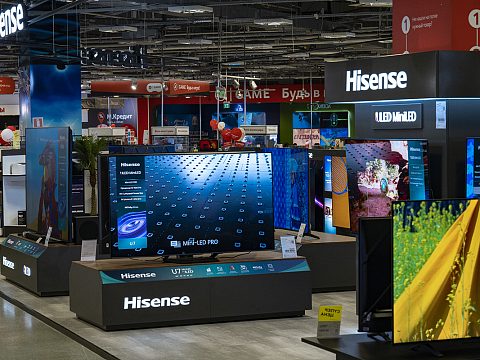 Фото 5 работы «Бренд-зона для HISENSE & TOSHIBA в М.Видео МЕГА Белая Дача»