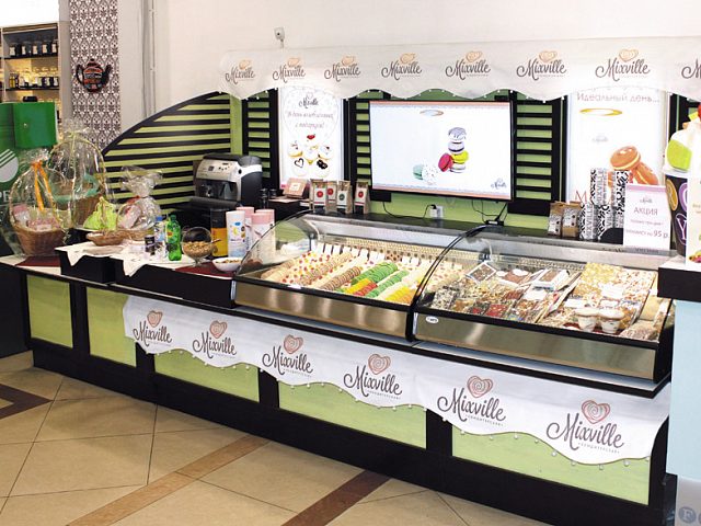 Кондитерская Mixville, изготовитель Энтузиаст-Реклама