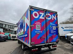 Брендирование 100 КАМАЗ «Компас» для OZON — фото 3, изготовитель Брендрайв