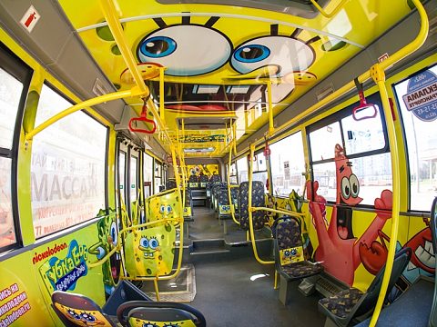 Автобус Губки Боб — Transit media group