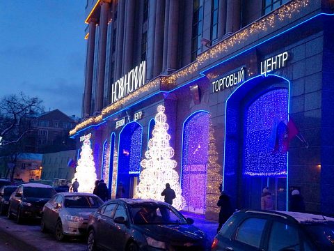 Фото 3 работы «Новогоднее оформление ТДЦ "Новинский"»