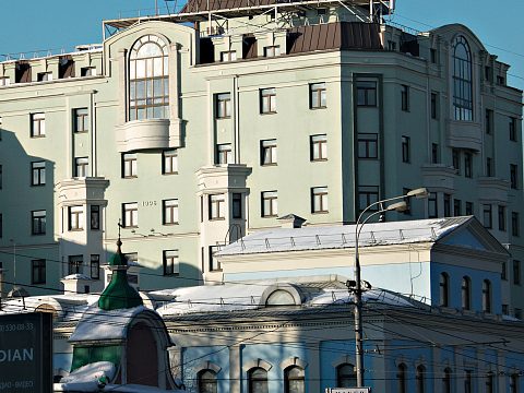 «Крышная установка банка «Сбербанк России», ул. Якиманка. — ЛаТек
