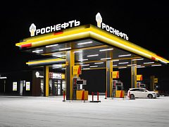 Комплексное оформление станций сети АЗС «Роснефть» в новом стиле