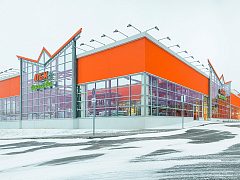 Комплексное наружное оформление гипермаркета OBI — фото 3, изготовитель ActiveDesign