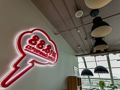 «Серебряный дождь» — вывеска для офиса — фото 5, изготовитель Производственная группа ОПОРА