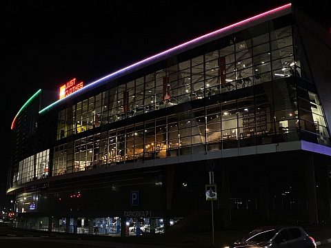 Фото 8 работы «Эксклюзивная архитектурная подсветка торгово-развлекательного центра "Фантастика"»