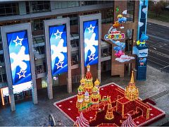 Kinder Surprise. Возвращение бегемотиков. Брендирование ТРЦ Европейский