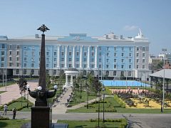 Малые архитектурные формы для Нахимовского училища в г. Санкт-Петербурге.