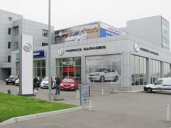 Комплексное оформление фасада автосалона «MORRIS GARAGES» — фото 2