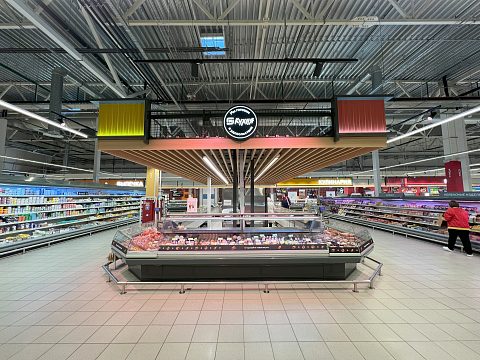 Фото 9 работы «Комплексное оформление Суперстор «Магнит» город  Москва»