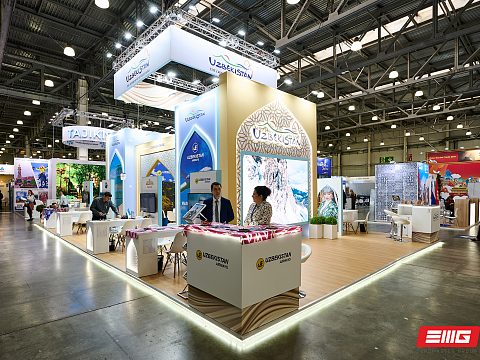 Фото 2 работы «135 м² Узбекистана: стенд для Министерства туризма»
