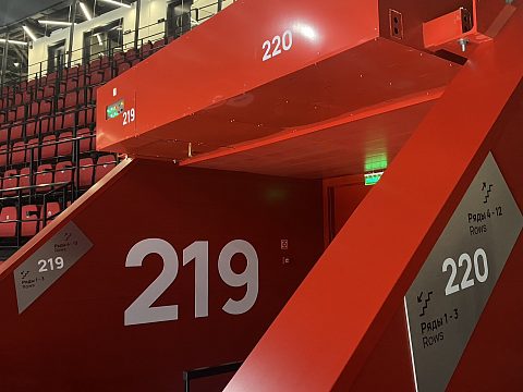 Фото 8 работы «Комплексное оформление стадиона G-Drive arena город Омск»