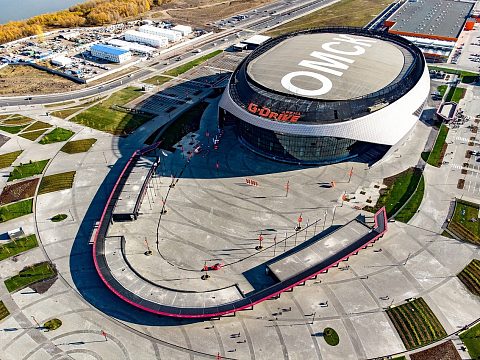 Фото 11 работы «Комплексное оформление стадиона G-Drive arena город Омск»
