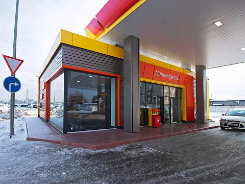 Фото 4 работы «Комплексное оформление АЗС "НК НЕФТЬ"»