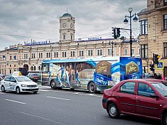 ФК «Зенит» на улицах Петербурга — фото 3, изготовитель Transit media group