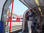 Лондонское метро часто проходит по поверхности земли
