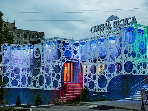 Комплексное оформление кондитерской – пекарни «Смена вкуса», в г.Уфа. — DL Group