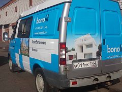 Брендирование автомобиля, изготовитель РекПро
