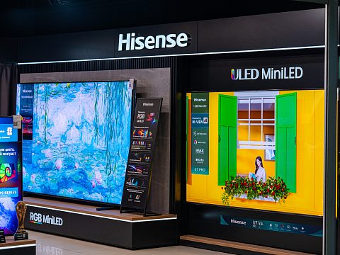 Фото 3 работы «Комплексное оформление магазина Hisense»