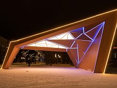 Входная группа Айсберг г.Новый Уренгой