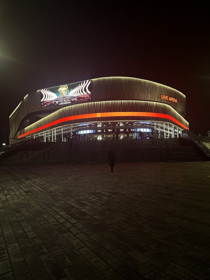 Комплексное оформление Многофункционального развлекательного комплекса "LIVE ARENA"