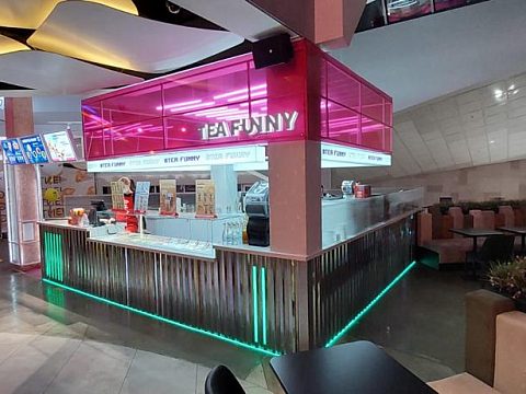 Фото 4 работы «Оформление сети TeaFunny г. Владивосток»