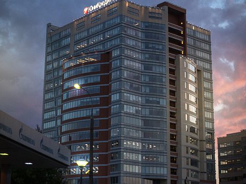 Крышная установка «Юникредит Банк» — ЛаТек