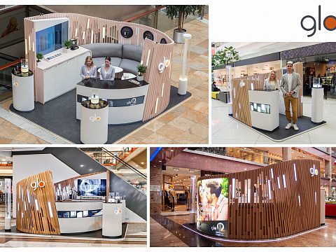Фото 2 работы «Рекламные промо-стенды «GLO»»