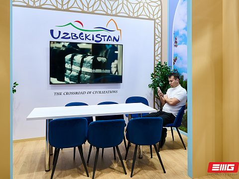 Фото 10 работы «135 м² Узбекистана: стенд для Министерства туризма»