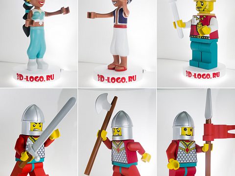 Фото 6 работы «Торговый зал "Детского мира" в стиле Lego Агроба»