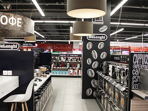 Фото 4 работы «Оформление Бренд-зоны DeLonghi»