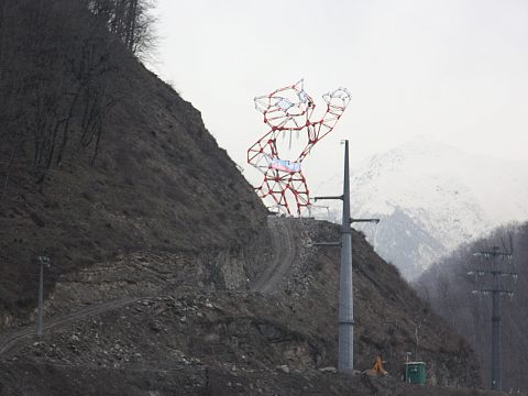 Фото 3 работы «ЛЭП в виде Барса»
