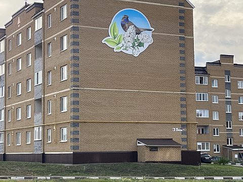 Фото 5 работы «Панно для микрорайона "Весенний" квартал, г. Октябрьский.»