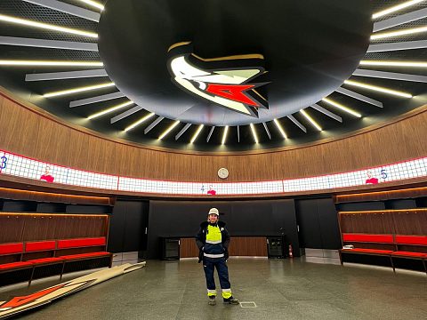 Фото 6 работы «Комплексное оформление стадиона G-Drive arena город Омск»
