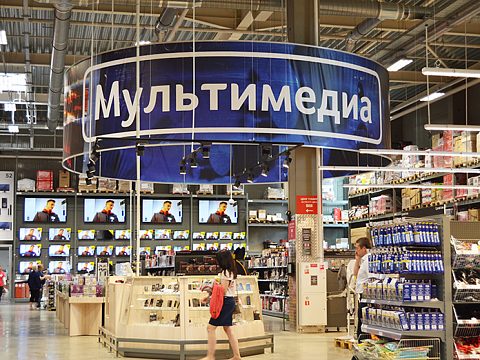 Фото 5 работы «Наружное и интерьерное оформление ТЦ "SELGROS" г. Тула»