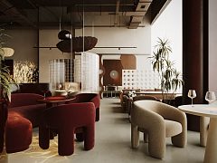 Дизайн кальянной Hookah Place Метрополис — фото 5, изготовитель One Two Home