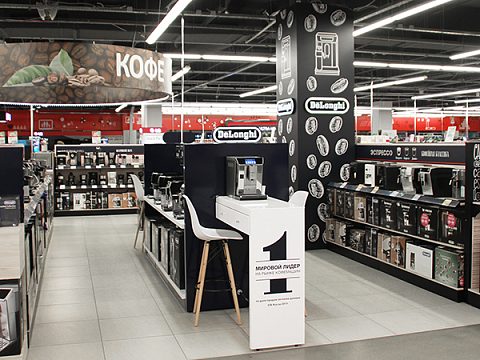 Фото 5 работы «Оформление Бренд-зоны DeLonghi»