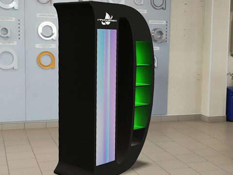 Фото 7 работы «Выставочный стенд с видеоэкраном»