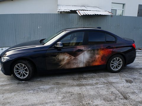 брендирование автомобилей БМВ — Производственная группа ОПОРА