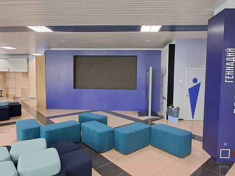 Фото 2 работы «Интерактивная выставка о первопроходцах Севера в аэропорту Салехарда»