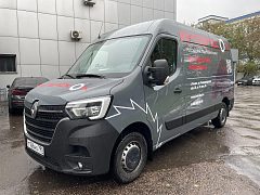 Дизайн и рекламная оклейка Renault Master для «Интерскол» — фото 4, изготовитель Брендрайв