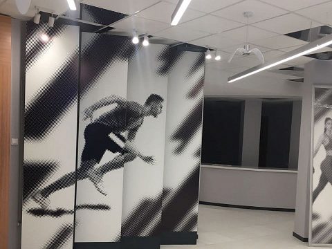 Фото 3 работы «Оформление спортивного комплекса»