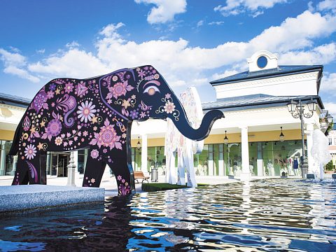 Навигационные стелы для Outlet Village — ActiveDesign