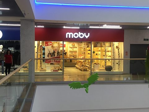 Фото 2 работы «Комплексное оформление магазинов MOBY»